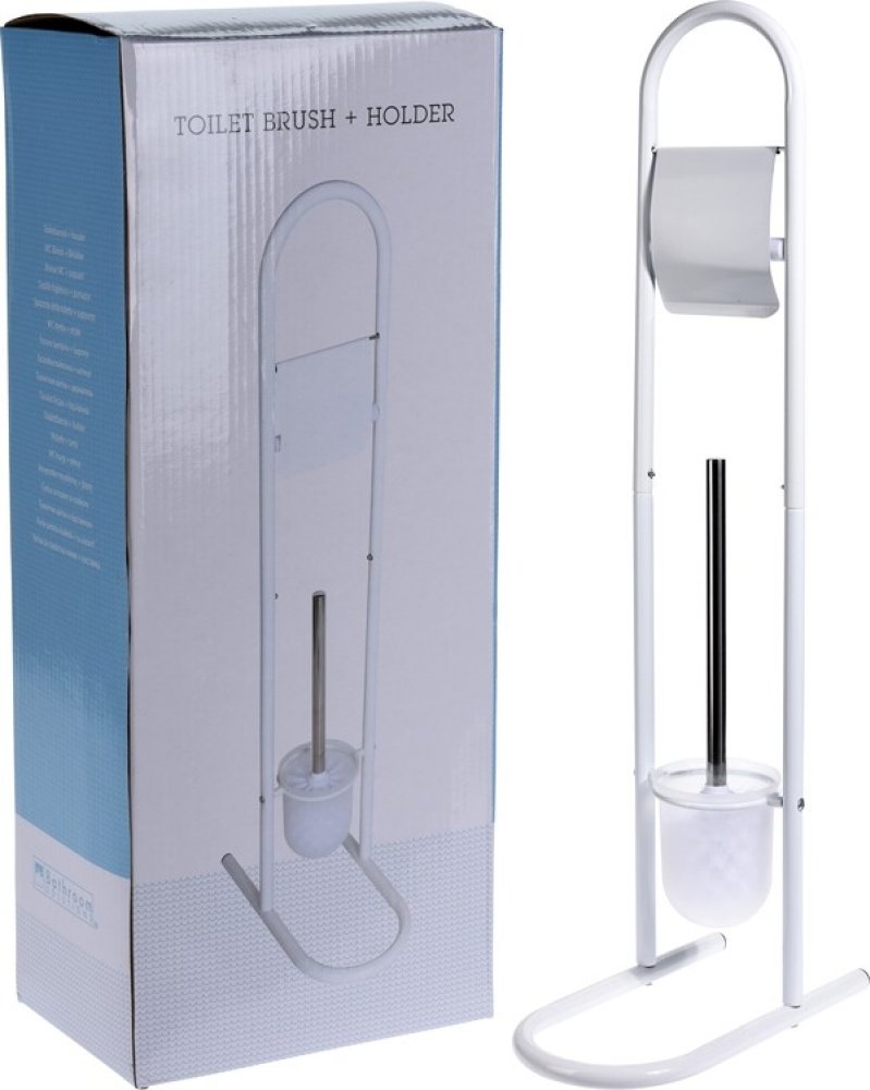 Brosse de toilette avec support