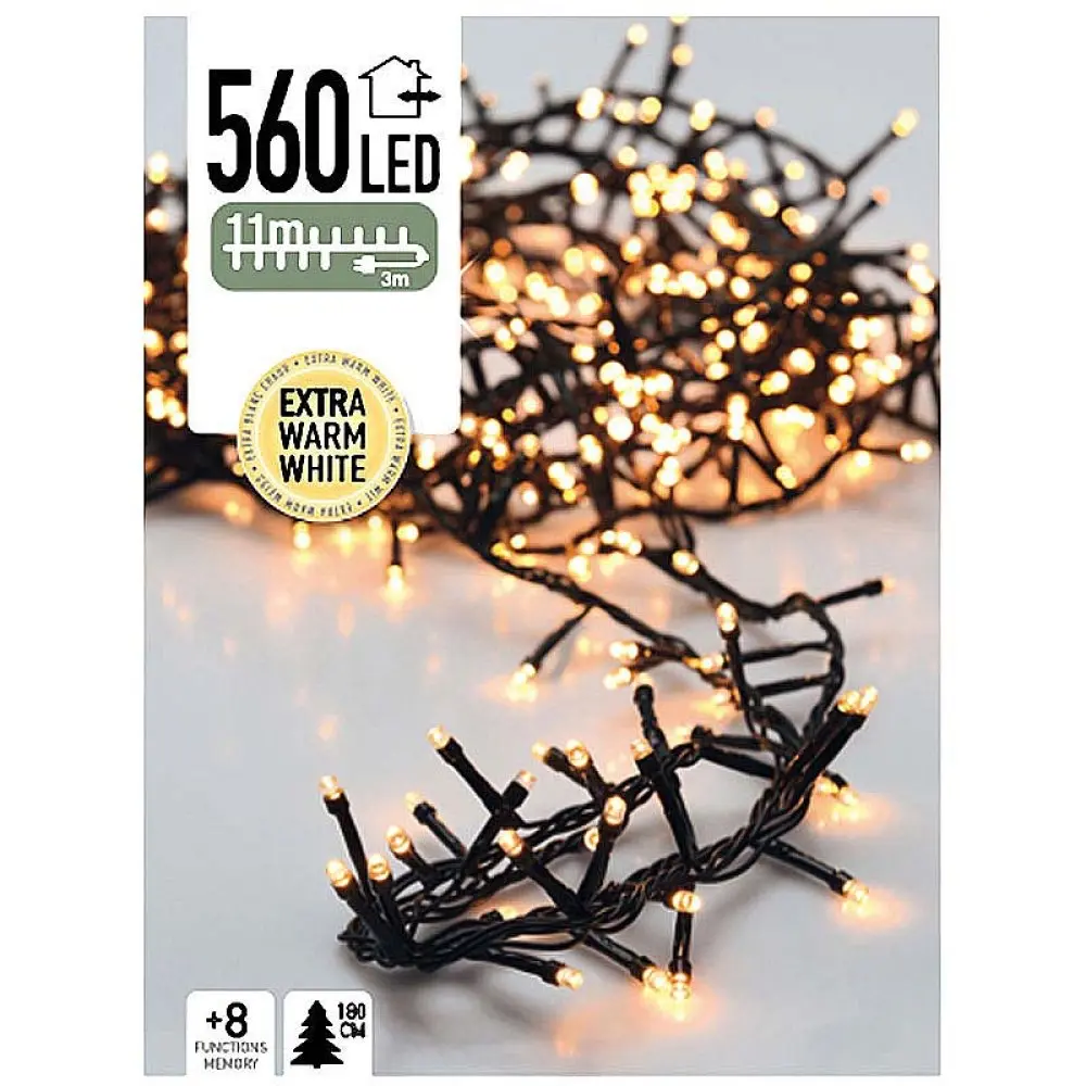Micro Cluster 560 LED light string – 11 m