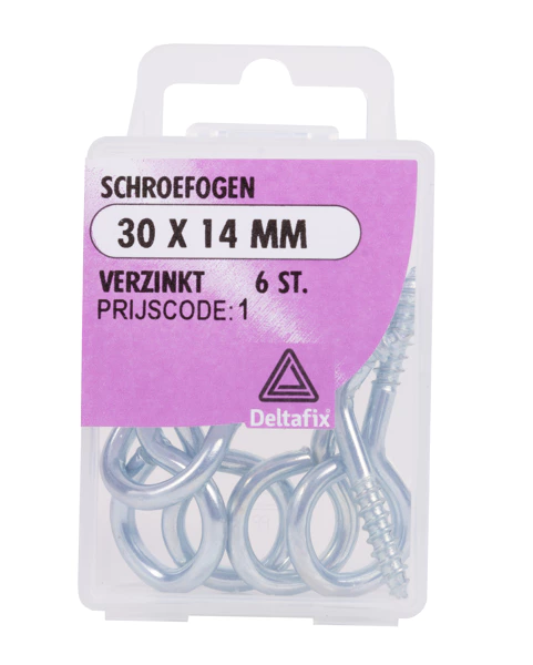 Screw eye 30 x 14 mm
