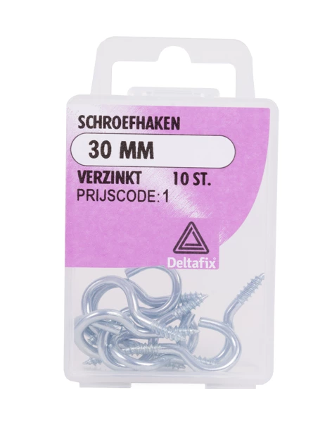 Screw hook 30 mm