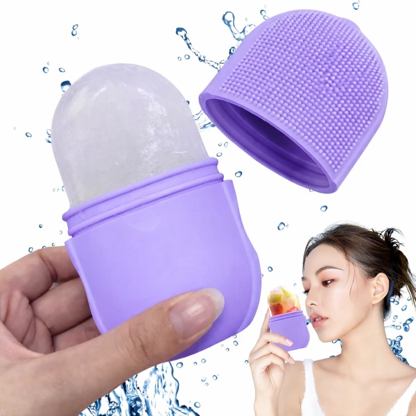 Glazed Silicone Facial Massage Roller