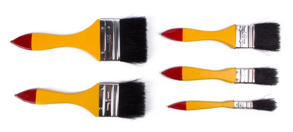 5-piece flat brush set