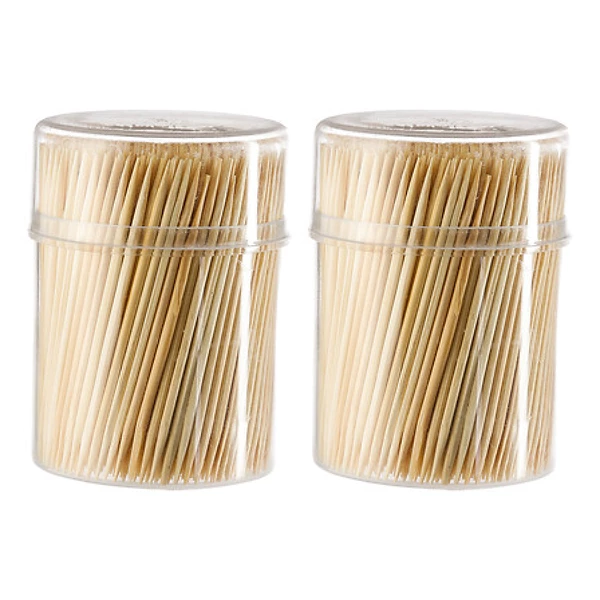 Toothpick set 2 x 500 pieces