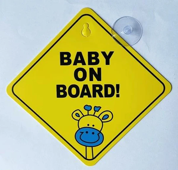 Baby on Board Sticker | 12x12cm