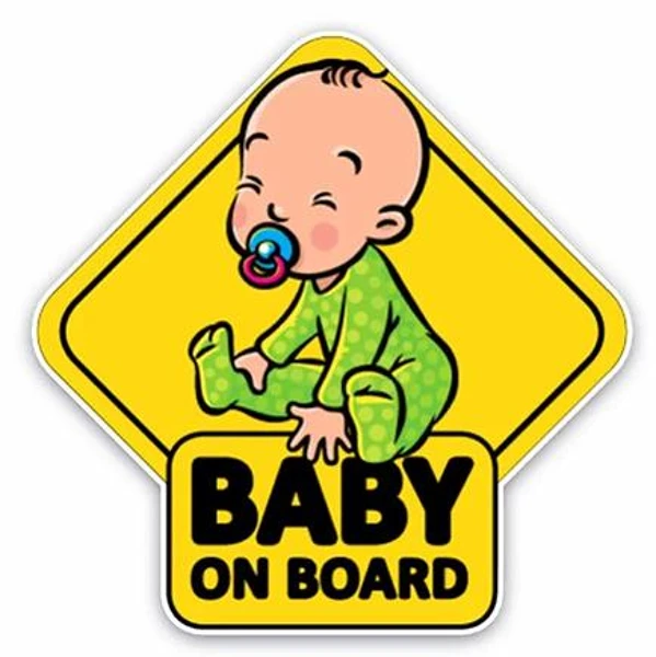 Baby on Board Sticker | 15x11cm