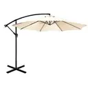 [HOP1000812-4 ZEN54] Hanging parasol 2.7 m cream