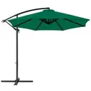 [HOP1000812-1 ZEN54] Hanging parasol 2.7 m green