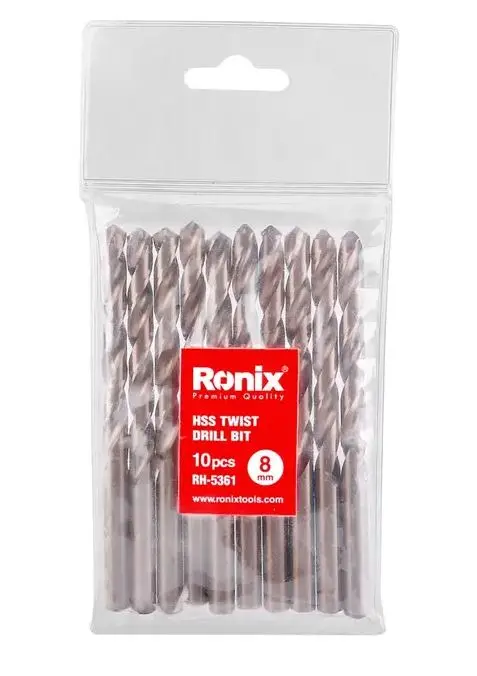 [RH-5361] RONIX HSS Drill Bit Cobalt 8mm RH-5361