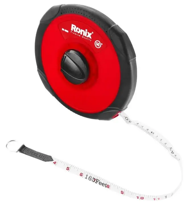 [RH-9808] RONIX Fiberglass Measuring Tape 50m-12.5mm  RH-9808