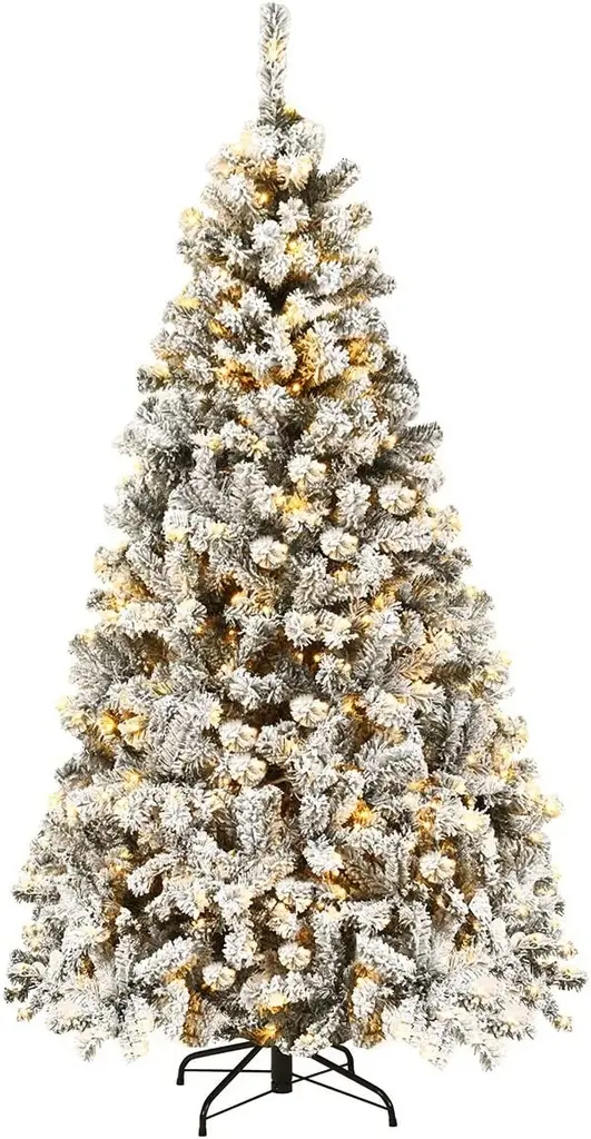 [PRDF-11-1] SAPIN BLANC À LEDS 150CM
