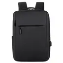 [2NOIR-ORDISACDOS] Anti-theft laptop backpack with USB charging port
