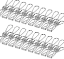 [PINCE30] Set of 30 stainless steel tongs - 6 cm