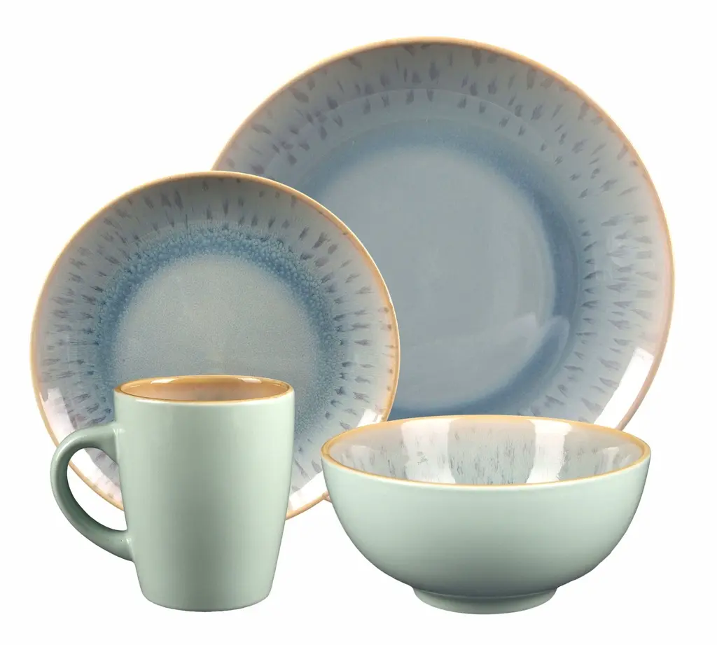 Blue tableware set