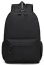 [S/Noir] Sac à dos cartable en polyamide imperméable (Noir)