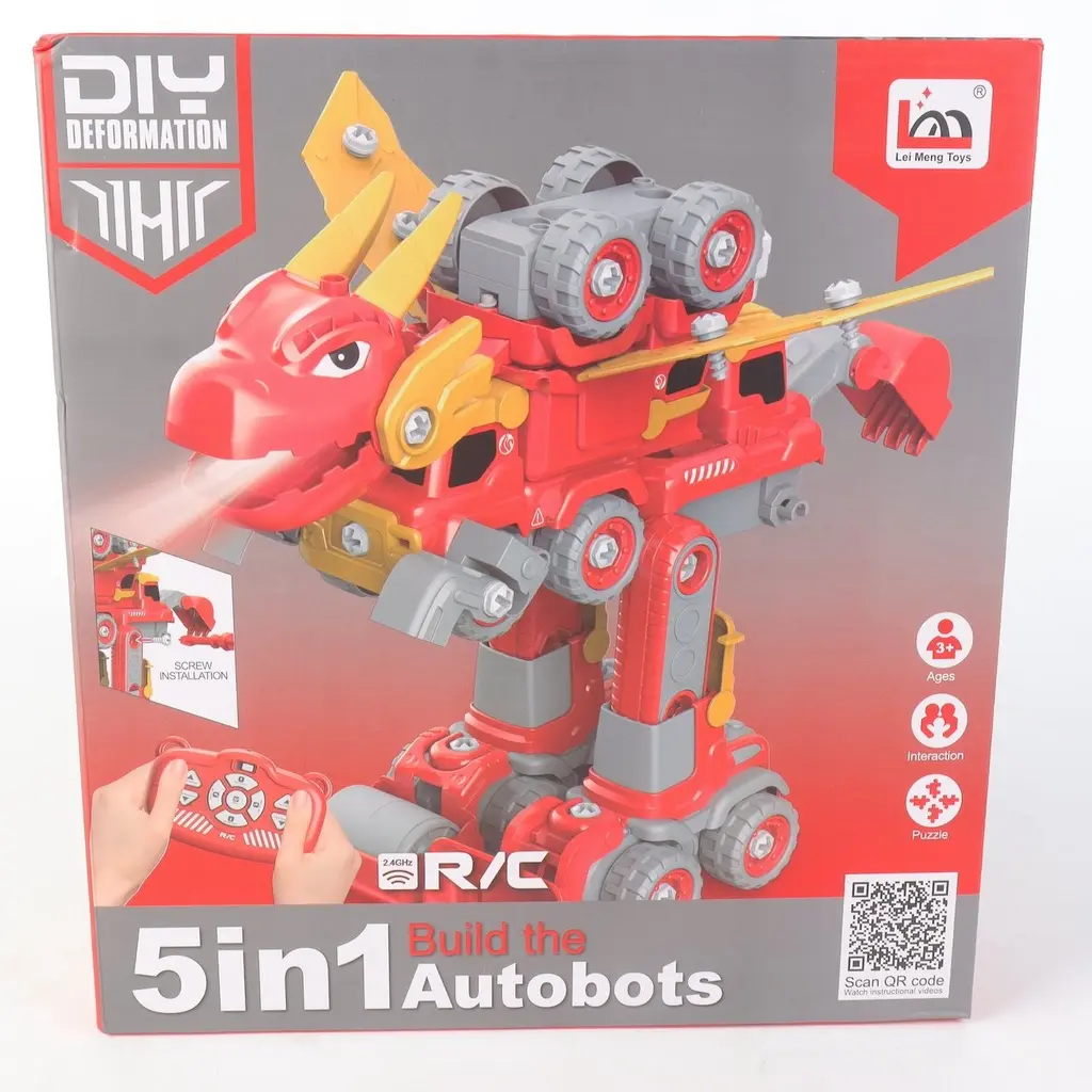 5 IN 1 DINOSAUR TRANSFORMER