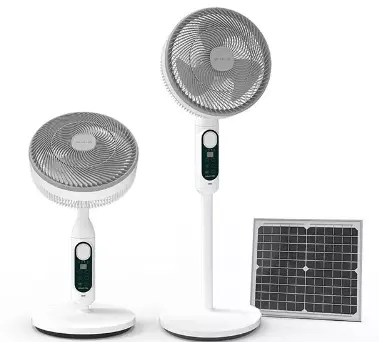 [MJ-SF01] Rechargeable USB solar fan
