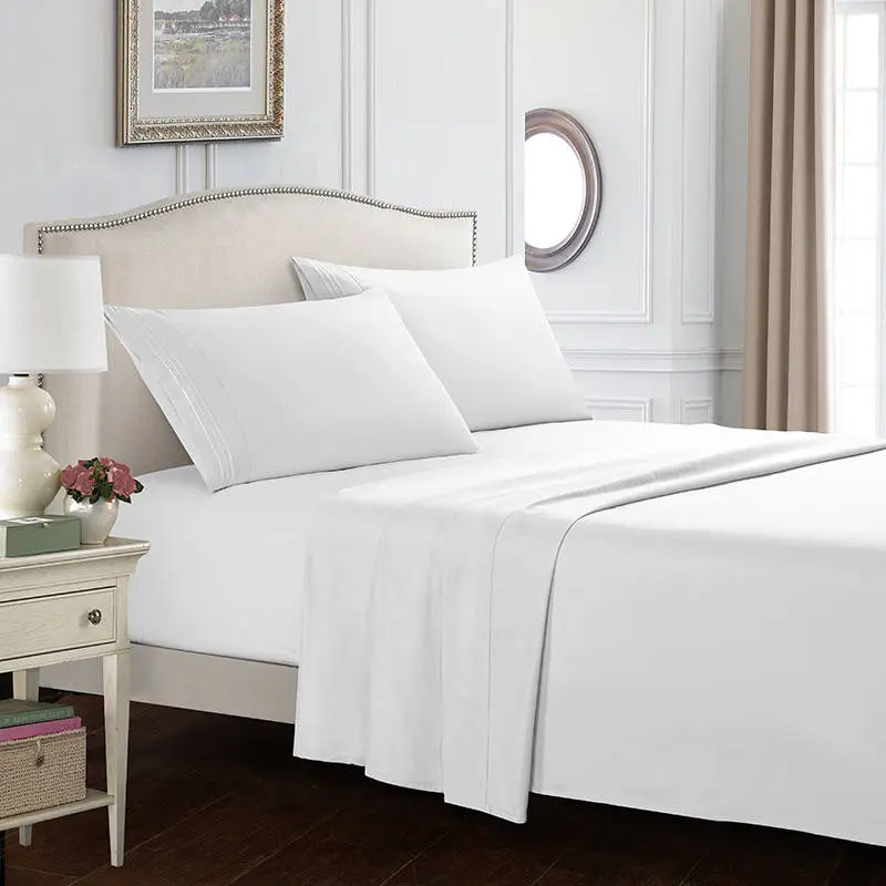 100% cotton sheet set - 4 pcs