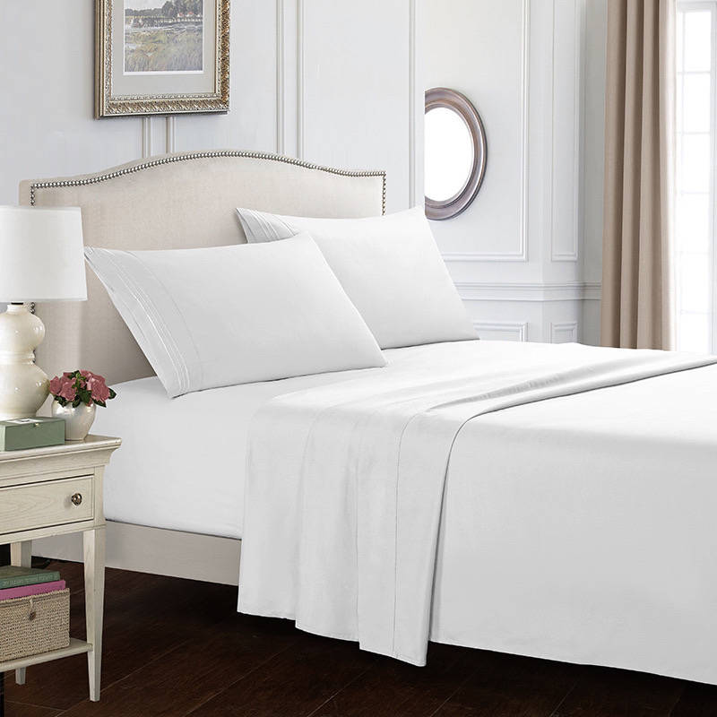 Set drap 100% coton  - 4 pces