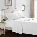 [90*200*30] Set drap 100% coton  - 4 pces (90*200cm)
