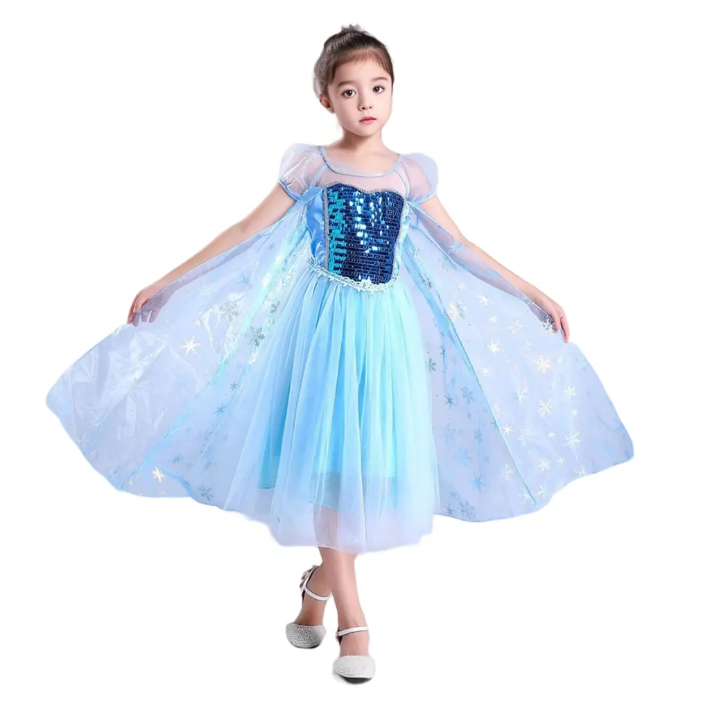 [SWH235-120] Blue Dancer Dress Costume (120cm/6 ans)