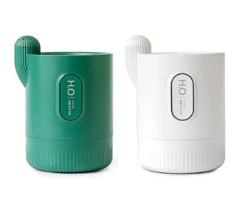 Humidifier-Diffuser Oil Cactus. (Blanc)