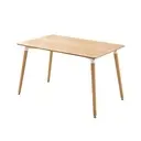 [DLT-S013WOOD] TABLE A MANGER THALIA 4 COUVERT FAÇON BOIS - 120cm*81cm*73.5cm
