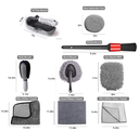 [AUTO0015] SET 9 PCE KIT DE NETTOYAGE DE VOITURE