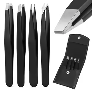 Set de 4 pinces à épiler