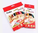 [STA0007/CQ3002] 24 CRAYONS DE COULEURS EFFACABLE FOSKA