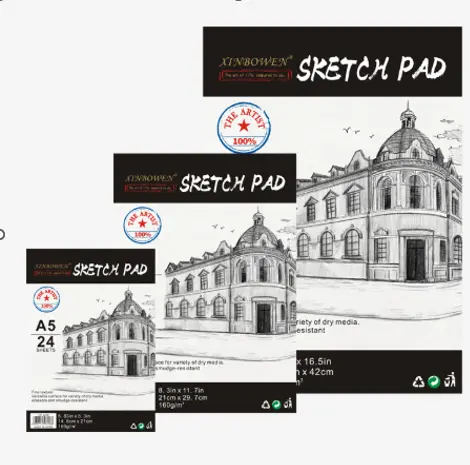 [STA0022A3/DW1079] FOSKA A3 150gsm 25pgs DRAWING PAD