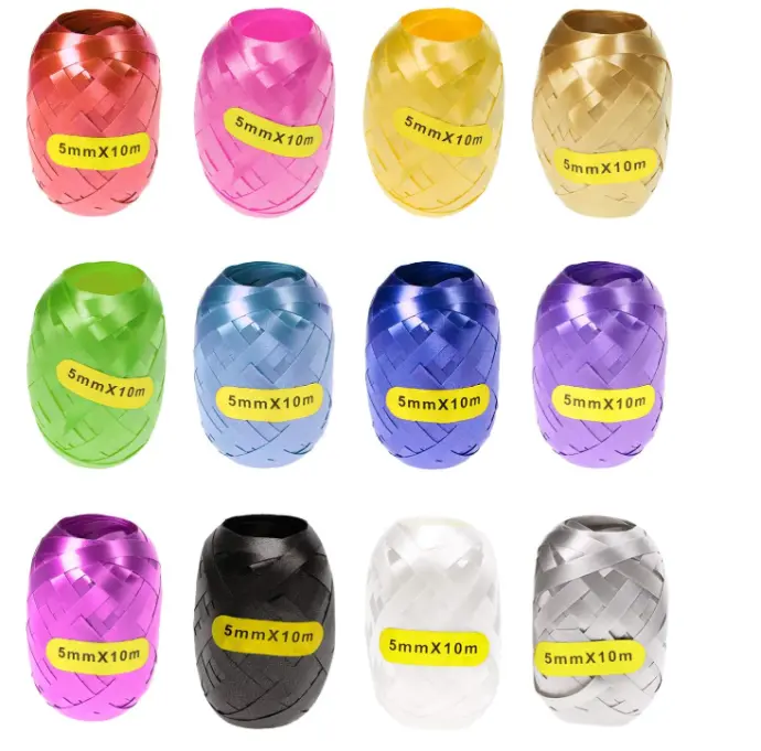 Assorted colors gift ribbon 5mm*5m