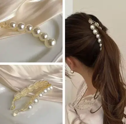 [BEU0014] Pearl hair clips
