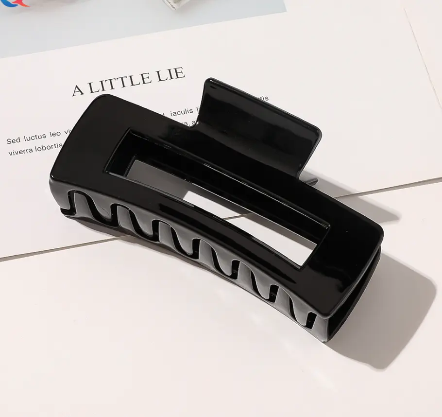 [HYG/B3310N] Pince à cheveux 10,5 cm (Noir)