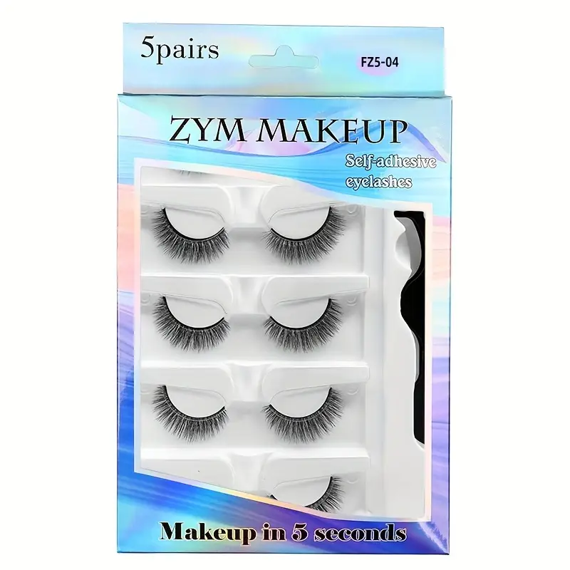 [BEU0021] Faux cils auto-adhesif naturels