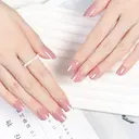 [HYG/B26/1] False nails (24 pieces) (Ice)