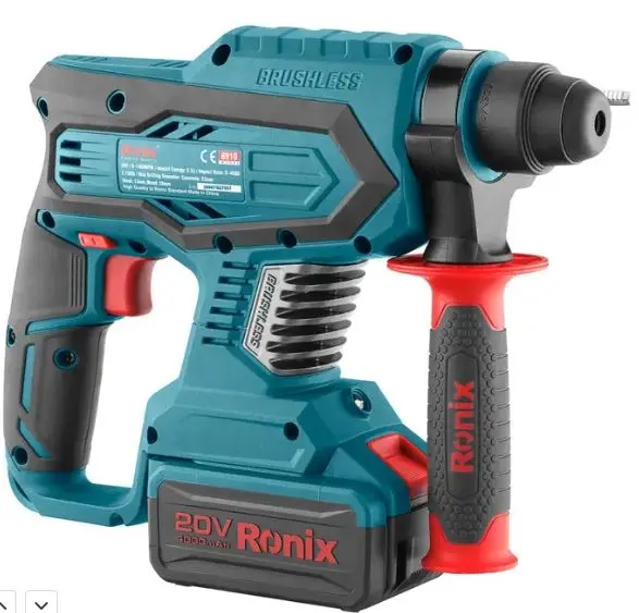 [8910K] RONIX Kit marteau perforateur sans balais 20V 2,2 J 8910K