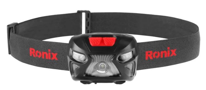 RONIX 5W Rechargeable Headlamp with Motion Sensor 280lm RH-4287
