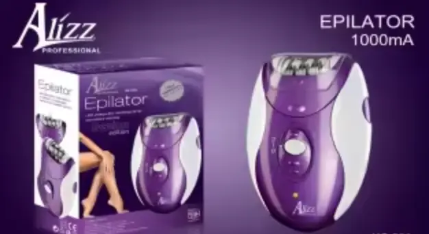 Rechargeable electric epilator