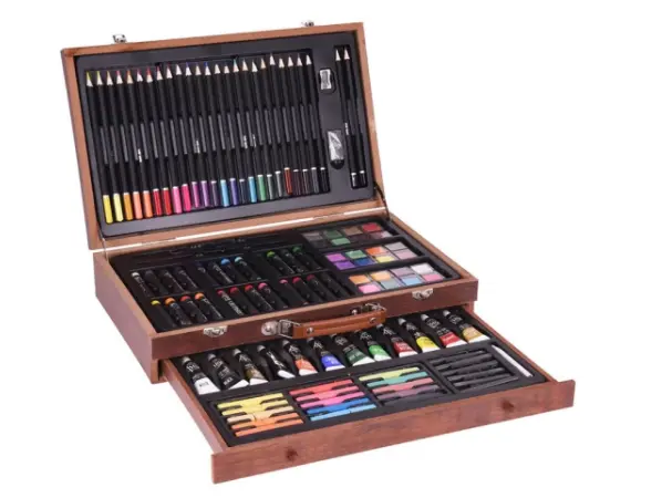 Ensemble de dessin et de peinture - 112 pièces 
