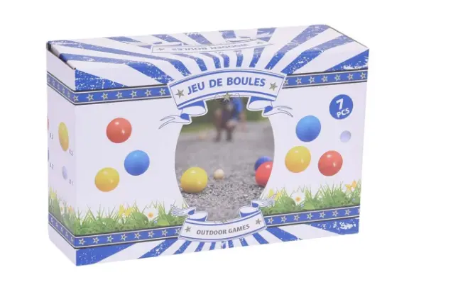 [DS01310-H ZT] Petanque Jeu de boules - bois 