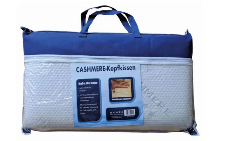 [370660 ZT] Oreiller cachemire 70x40