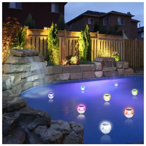 [KBL-1166 ZT] Swimming pool lighting Floating solar ball