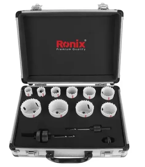 RONIX Bi-Metal Hole Saw Drill Bit Set RH-5290