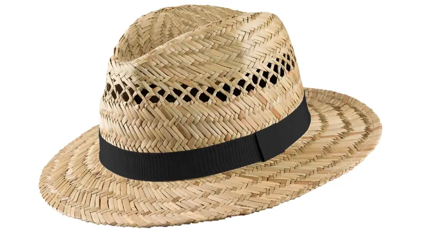 [4H01-naturS ZT] Country straw hat natural size S