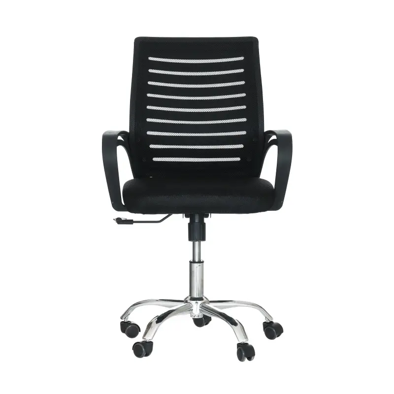 [BUR-DLC-B607] 2x CHAISE BUREAU REFLEXION  - NOIR