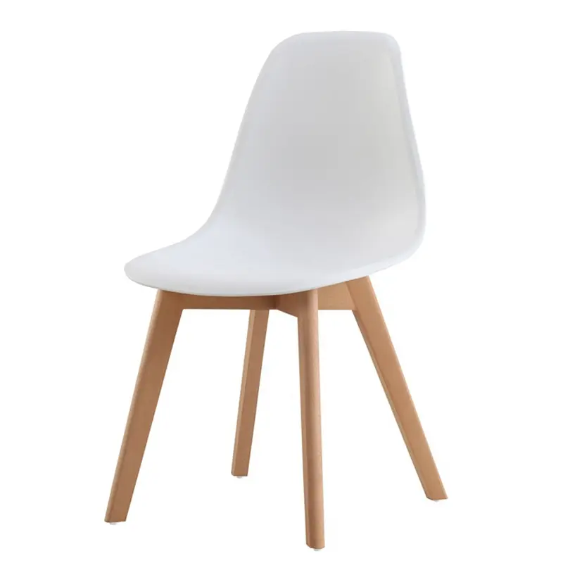 [CHS-DLC-P003-BLANC] 2x GOURMET Chair - WHITE SHELL