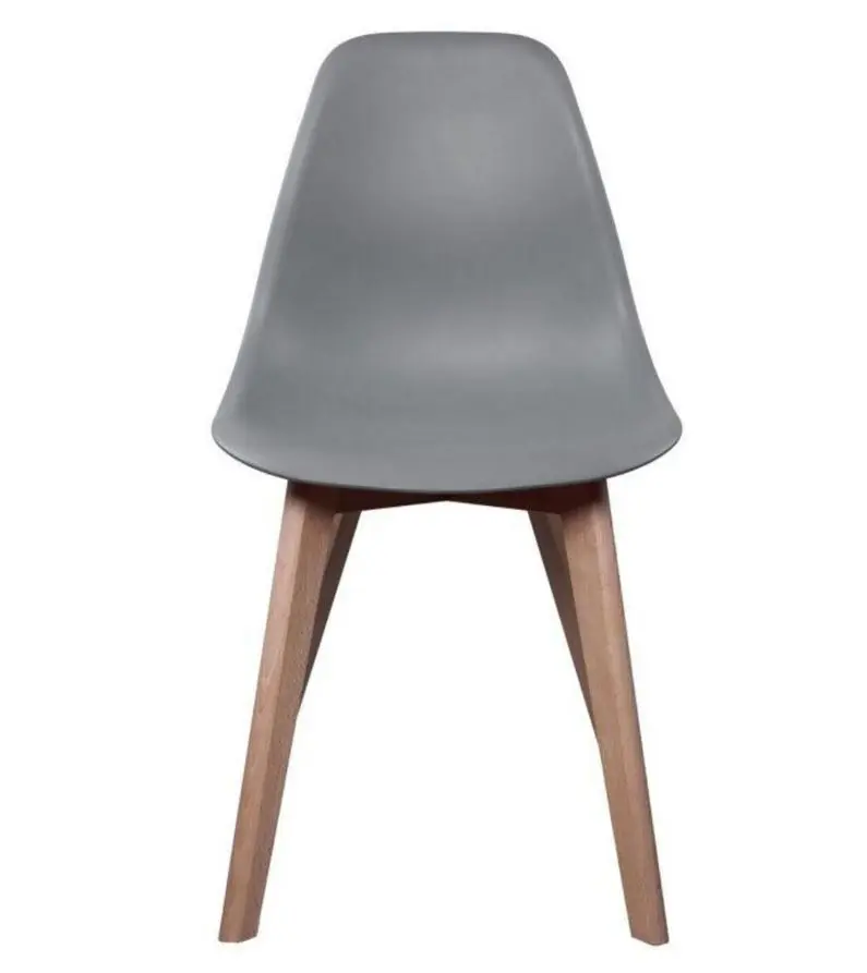 [CHS-DLC-P003-GRIS] 2x GOURMET Chair - GREY SHELL