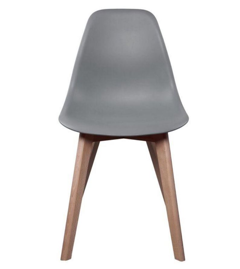 2x GOURMET Chair - GREY SHELL