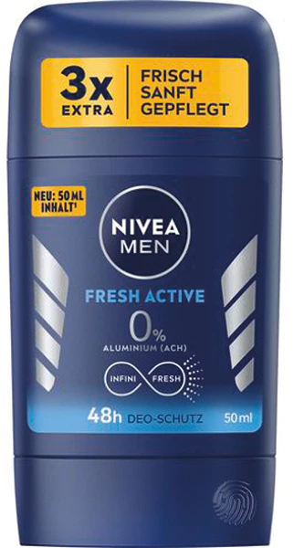 [1203] Nivea Deodrant Stick 50ml Active Men