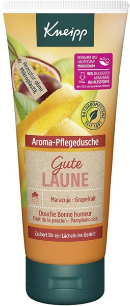[4935] Douche Gel 200ml Kneipp bon fruit de la passion & pamplemousse